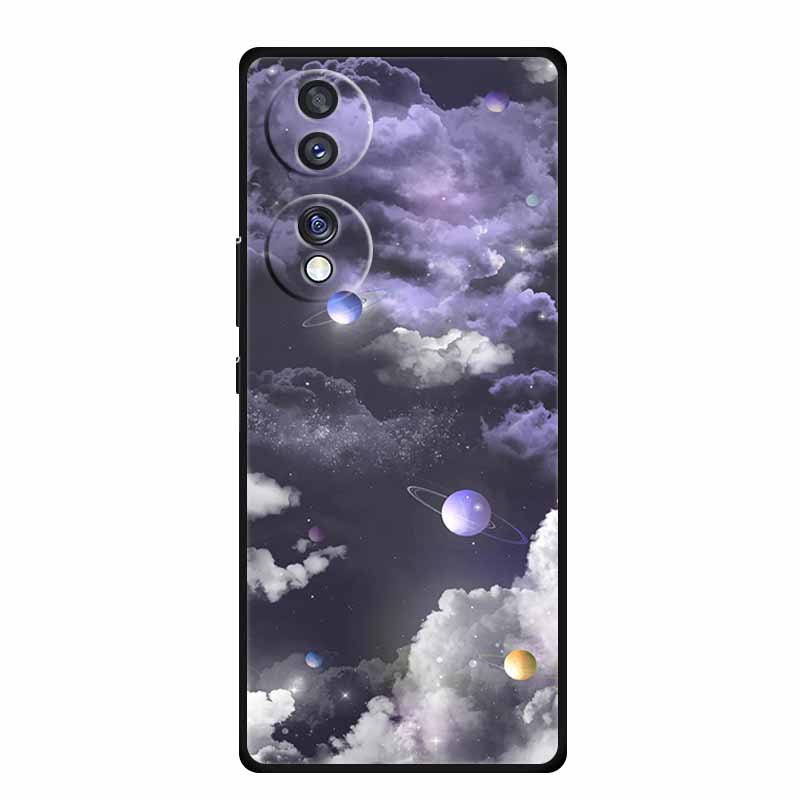 Case For Honor 70 Pro Plus Christmas Soft Silicone TPU Phone Back Cover For Huawei Honor 70 Pro+ Honor70 Lite Cartoon Capa Funda