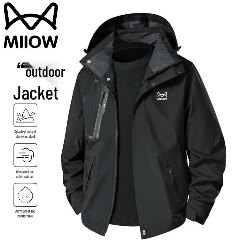 

MiiOW Men s Outdoor Windproof Waterproof Jacket 2XL
