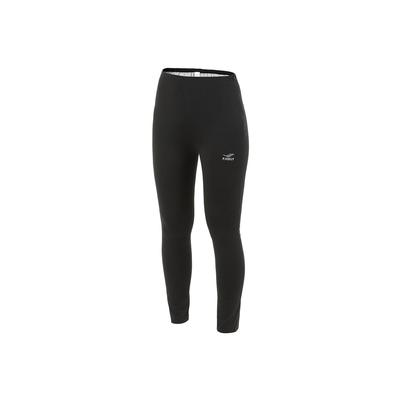 FiCOLY Cropped Sauna Yoga Sauna Plus Women's Pants, Sweat-Reducing Leggings, High-Waisted, Sports, Suit, Washable, Sizes, FSPW-3 (Silver, 2XL)