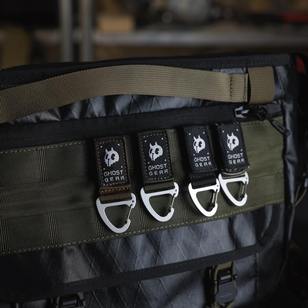 Multifunction MOLLE Tactical Hook Buckle Quick-release Keychain Outdoor Tactical MOLLE Webbing Hanger Point Backpack Accessories