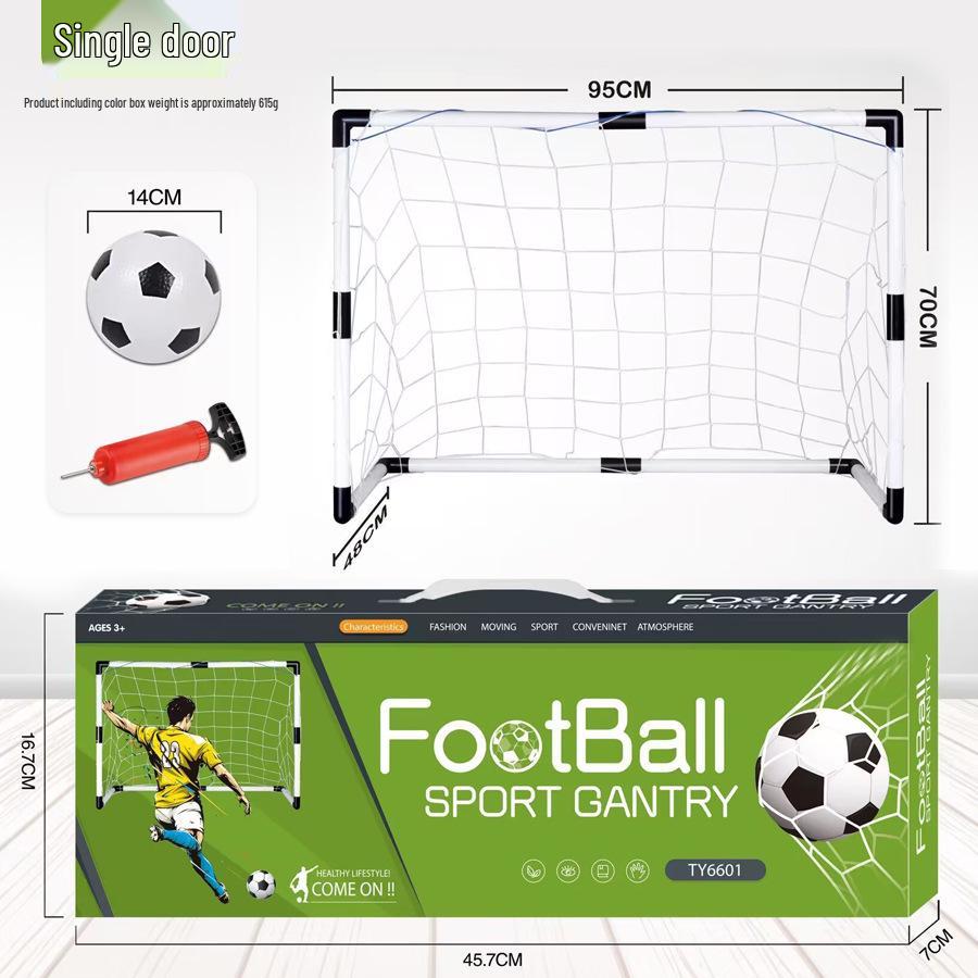 Children's Portable Soccer Goal Set with Thickened Net for Outdoor Sports