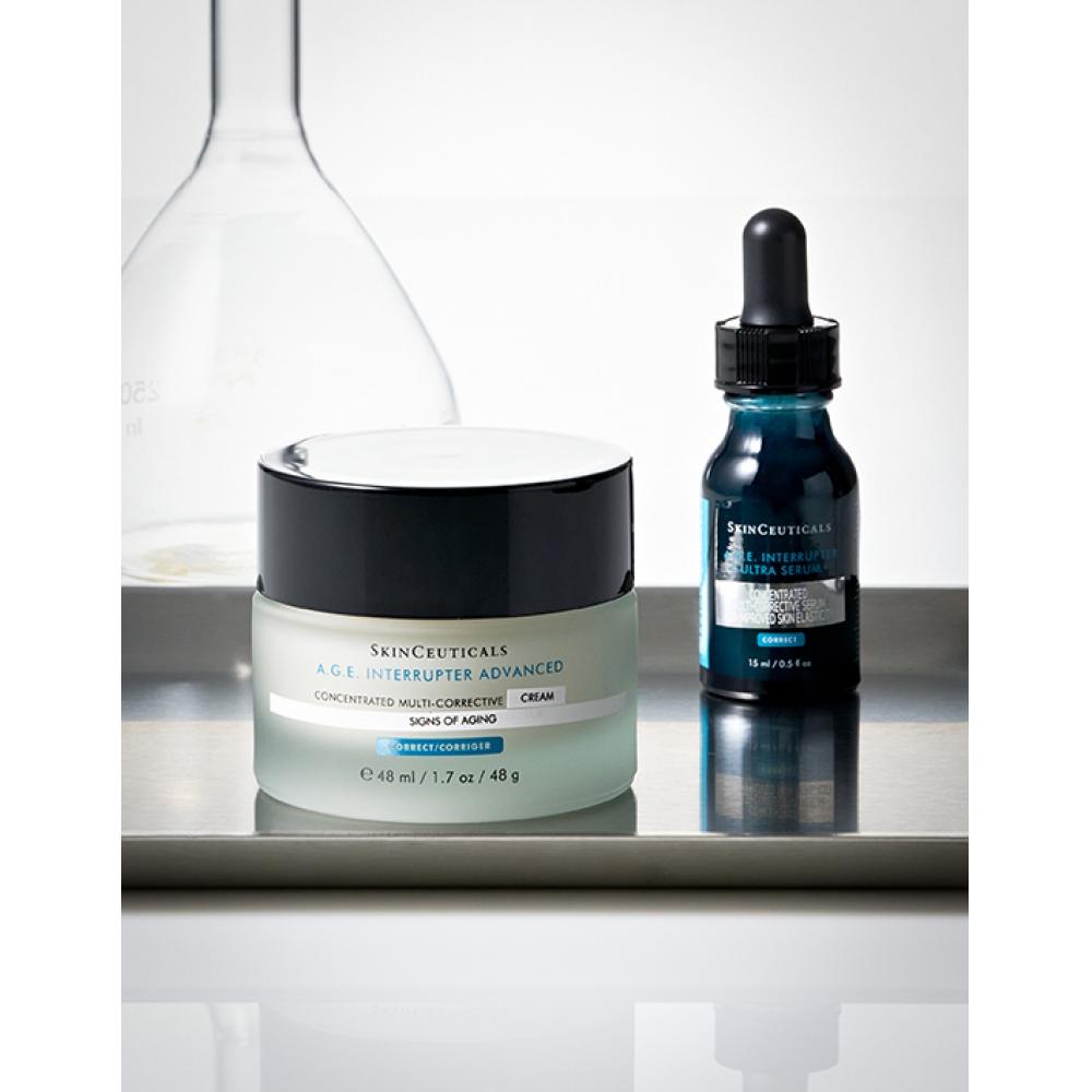Skinsuticals A.g.e Interrupter Anti Aging Firming Lifting Cream 48ml Set  +age Serum 15ml