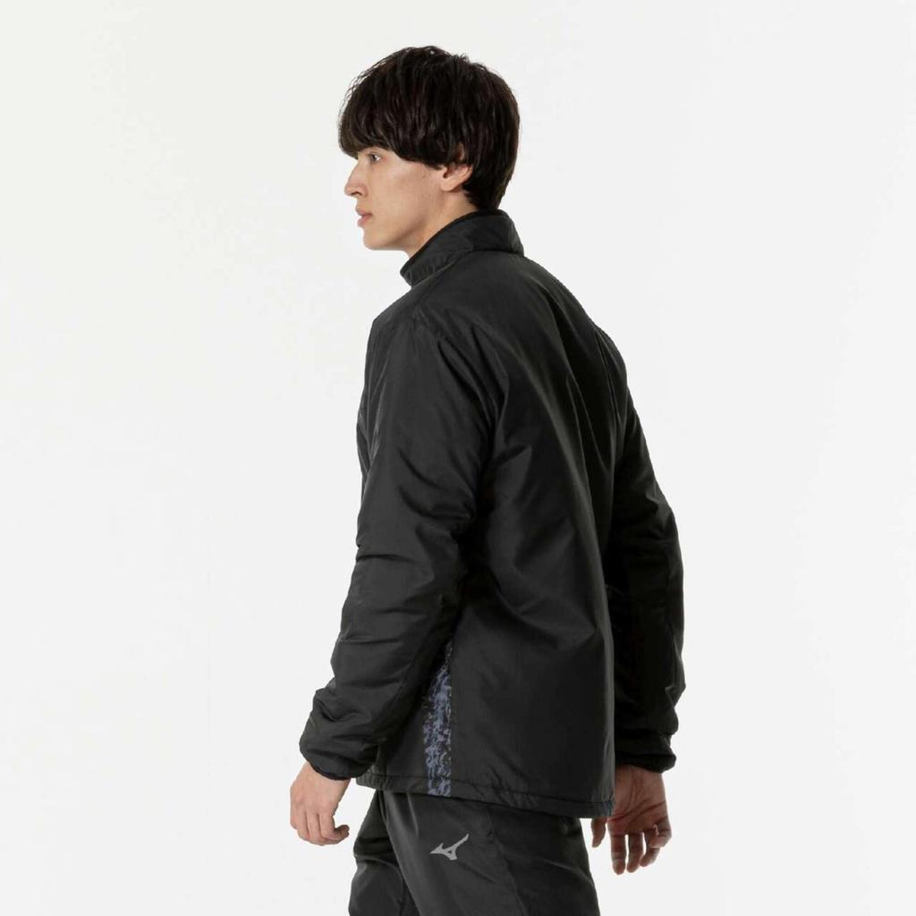 Mizuno Soccer Warmer P2MEB520 Jacket, Water-Repellent, Black,