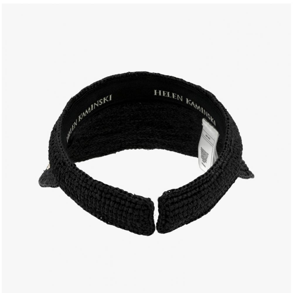 Hellehkaminski Erin Charcoal Visor Sun Cap Hat51934