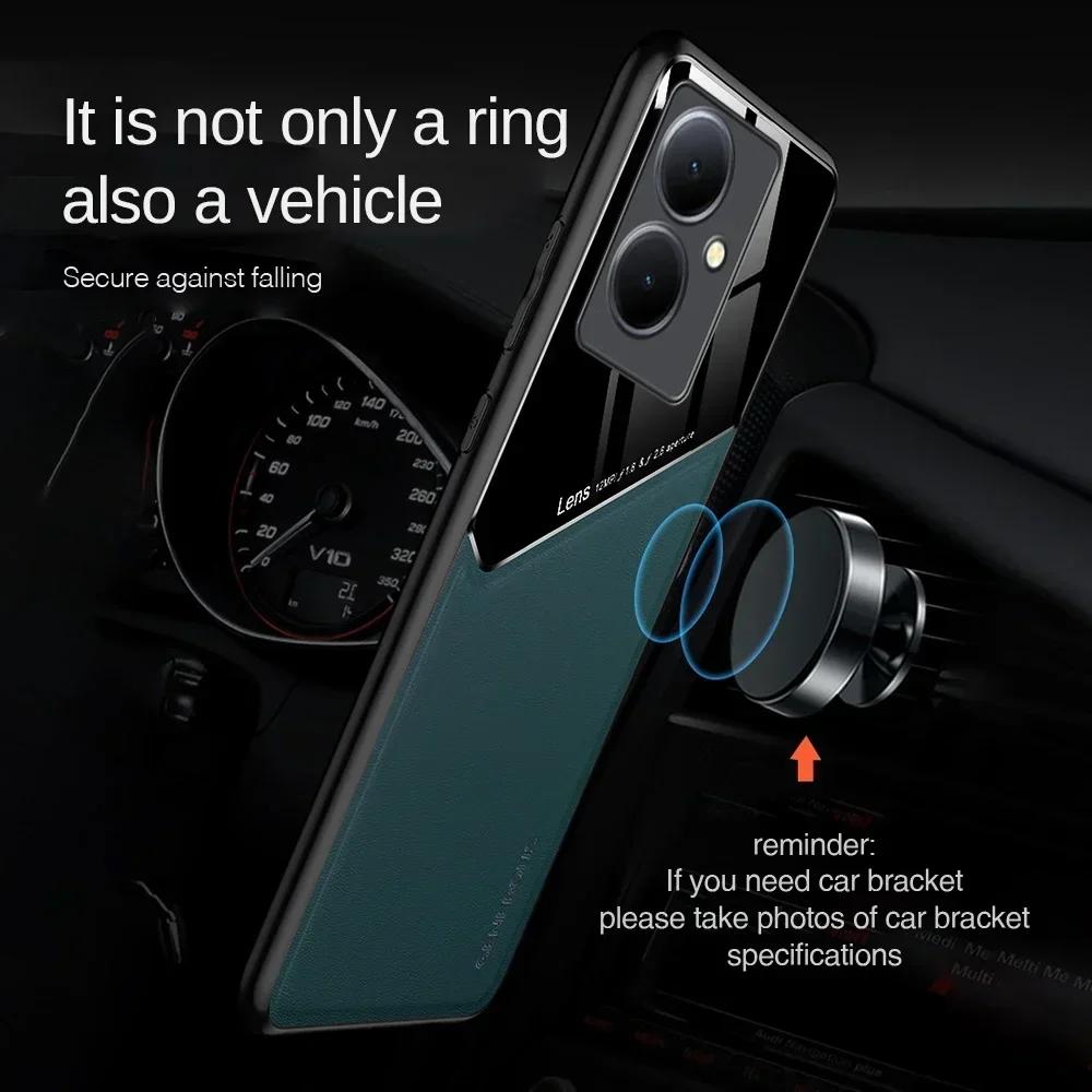 Luxury Leather Magnetic Protective Case for Redmi A3 13C 12 5G 12C 10C A1 Plus K70E K60 Ultra Pro Car Protect Shockproof Protection Cover