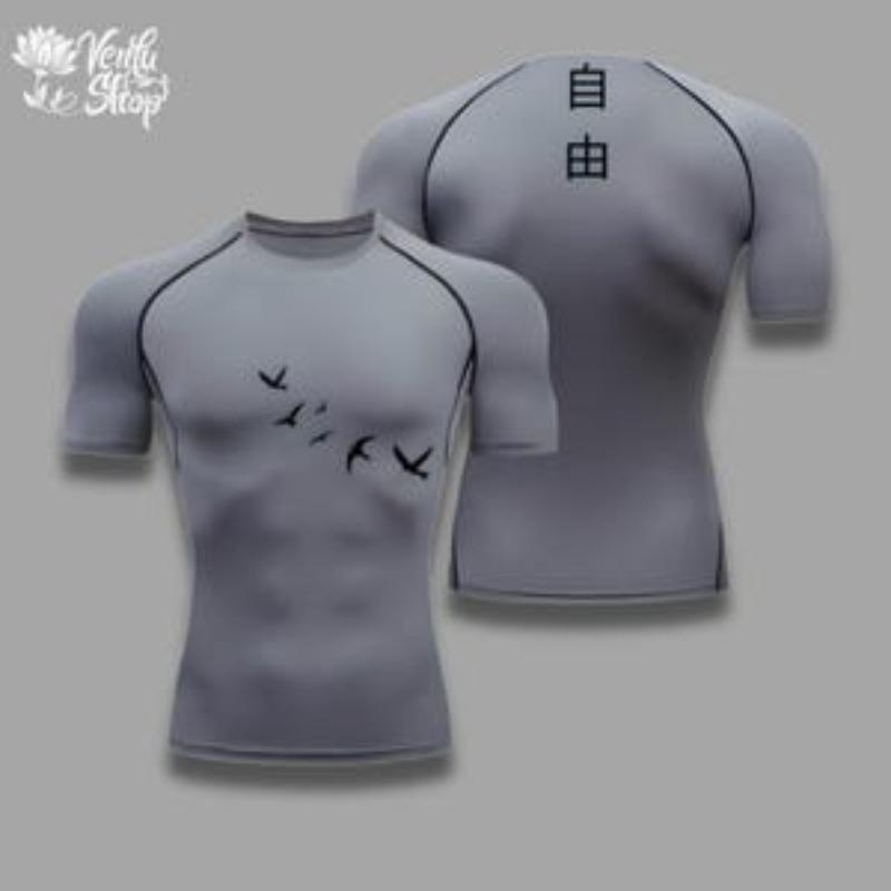 

Attack on Titan, Eren Jaeger, AOT, Anime Gymwear, Gym, Sportwear, Clothing, Compression Shirt, Muscle Shirt, Merch XXXL