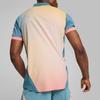 Puma Manchester Casual Simple Letter Print Short Sleeve Football Shirt Unisex Tops Yellow 778616-04