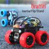 Inertial Four-Wheel Drive Off-Road Toy Car for Boys - Durable and Drop-Resistant Model Vehicle Gift.