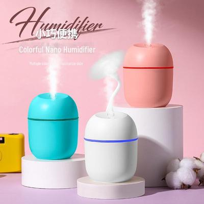 Mini Bedroom Air Humidifier Diffuser, Large Fog Spray