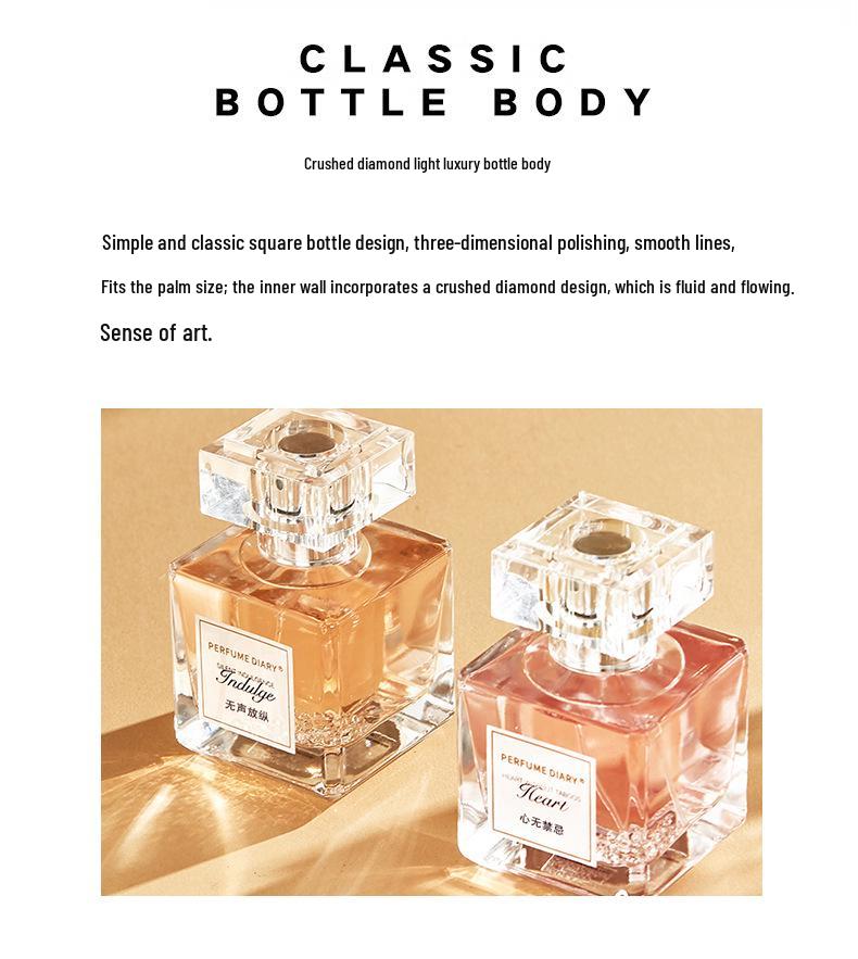 Perfume Diary Silent Indulgence: Milky Desire Floral Eau De Toilette, Long-lasting Fragrance