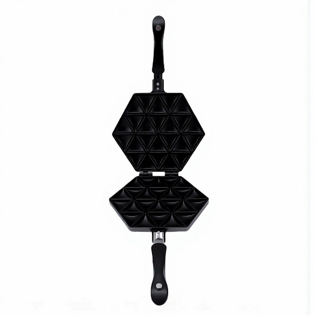 Samosa-maker Pan Non-stick Aluminiumlegering Stekeplate Varmes Raskt Jevnt Multibruk Matlaging