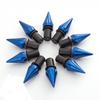 Universal/Red Motorcycle Spike Bolts Windscreen Fairings-License Plate M5 5mm