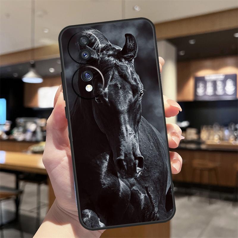 Animal Steed Horse Case For Honor Magic 8 6 7 Pro Honor 400 200 70 90 Lite X8b X8c X9a X9b X9c X9d Win RT Cover