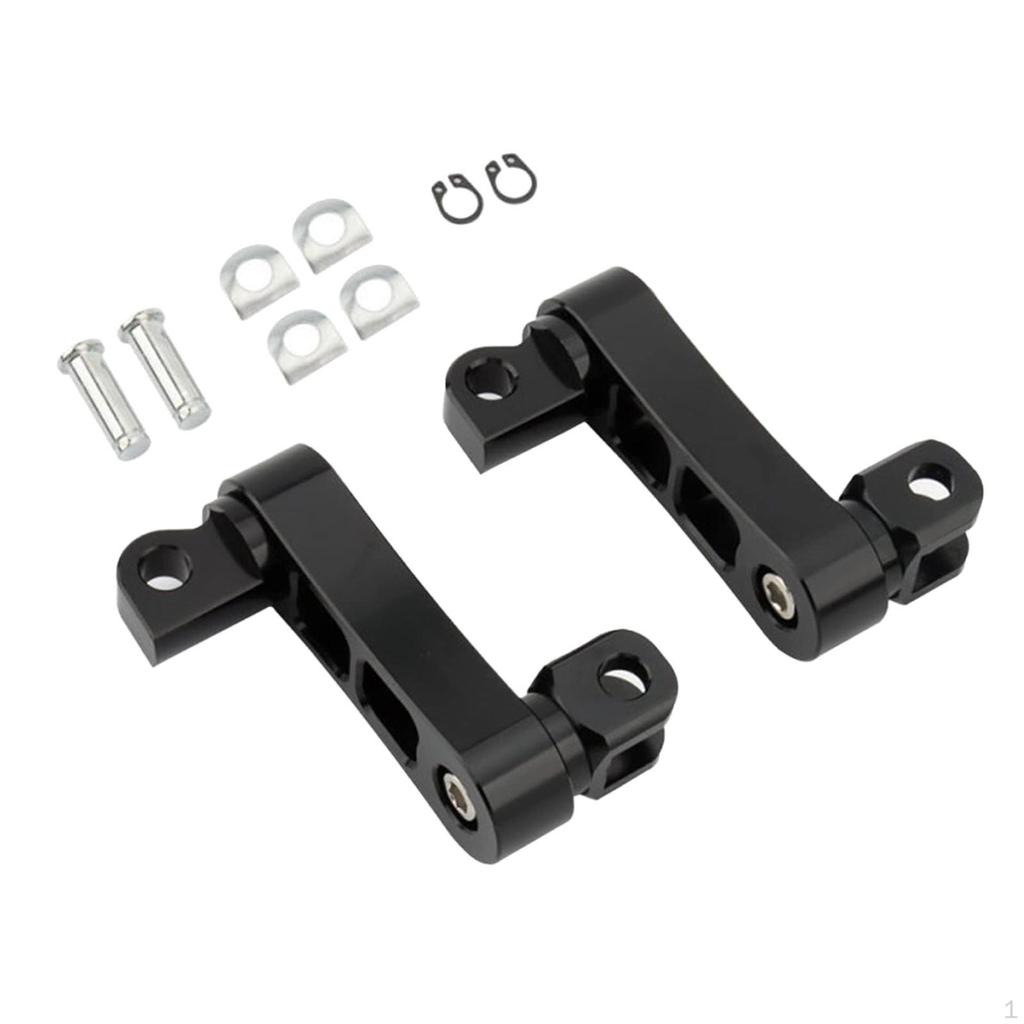 Motorcycle Rear Foot Peg Bracket Set - Easy Installation