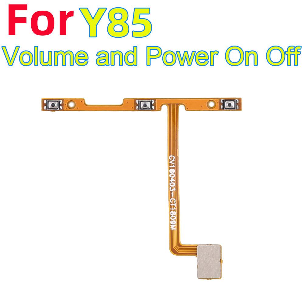 Power ON OFF Mute Switch Control Key Volume Button Flex Cable for Vivo Y85 Power On Off Volume