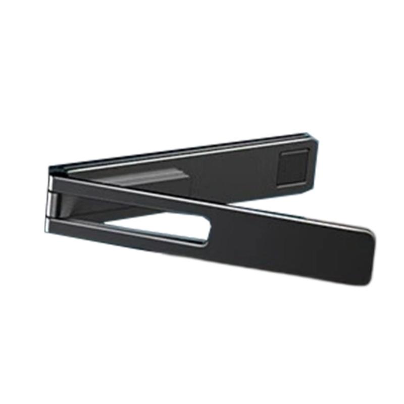 Thin Metal Phone Grip Mount Foldable Double Designs Phone Stand Invisible Mobile Phone Mount for Tablets & Smartphone