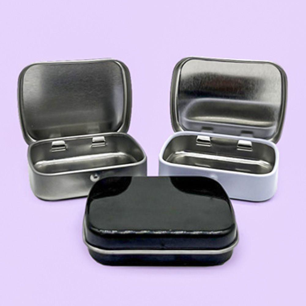 

Матовая мини-коробка, квадратная коробка для хранения, новая железная коробка, кусачки для ногтей