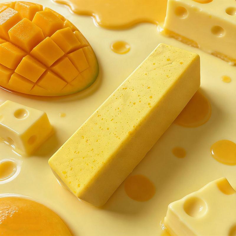 Simulated Peanut Squishy Pinch Toy Soft Stress-Relieving Butter-Flavored Chocolate Fidget Slow Rebound Gentle Squeezing Pinch