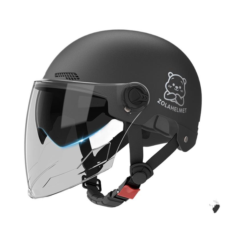 Helmet Electric Car Girl Cute Funny Lightweight Hair Hat Women's Helmet