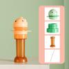 Yousheng Water Bottle Spout Conversion Cap with Straw Cartoon Dinosaur Drink Bottle Spout Adapter Universal Reusable Spill-Proof Juice Bottle