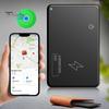 Portafoglio Tracker Carta Ricarica Wireless Design Ultra-Sottile Portatile Impermeabile Localizzatore Oggetti Sottile Compatibile Bluetooth Localizzatore GPS Dispositivo di Tracciamento Sottile