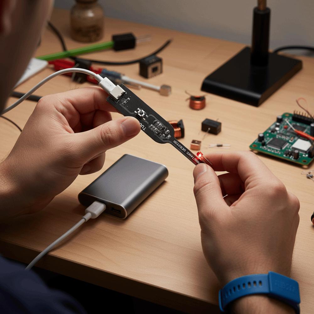 Strong Stability Motherboard Coil Tester Quick Investigation Quick Fault Check Tool  PC Repair