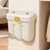 Kitchen Compost Bin Wall Mount Space Saving Garbage Container Food Waste Bin for Countertop for Dorm Cabinet Cupboard Countertop