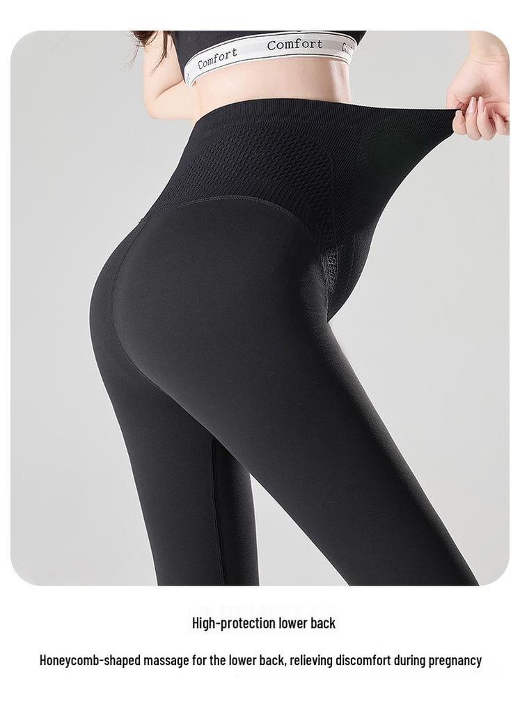 2025 Maternity Shark Pants - Spring & Autumn Yoga Base Pants