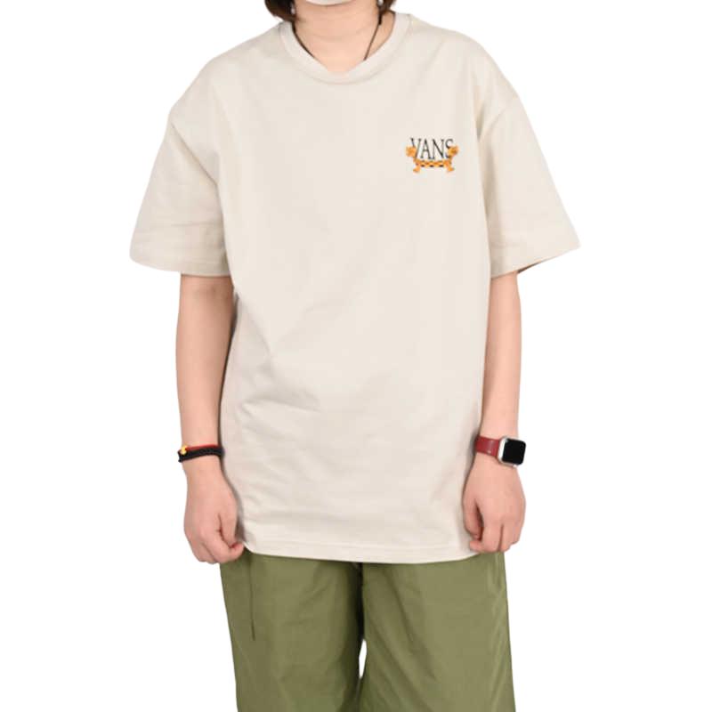 Vans T Shirts Unisex Oat Crew Neck Moderate Straight Fit VN000NJG2N1