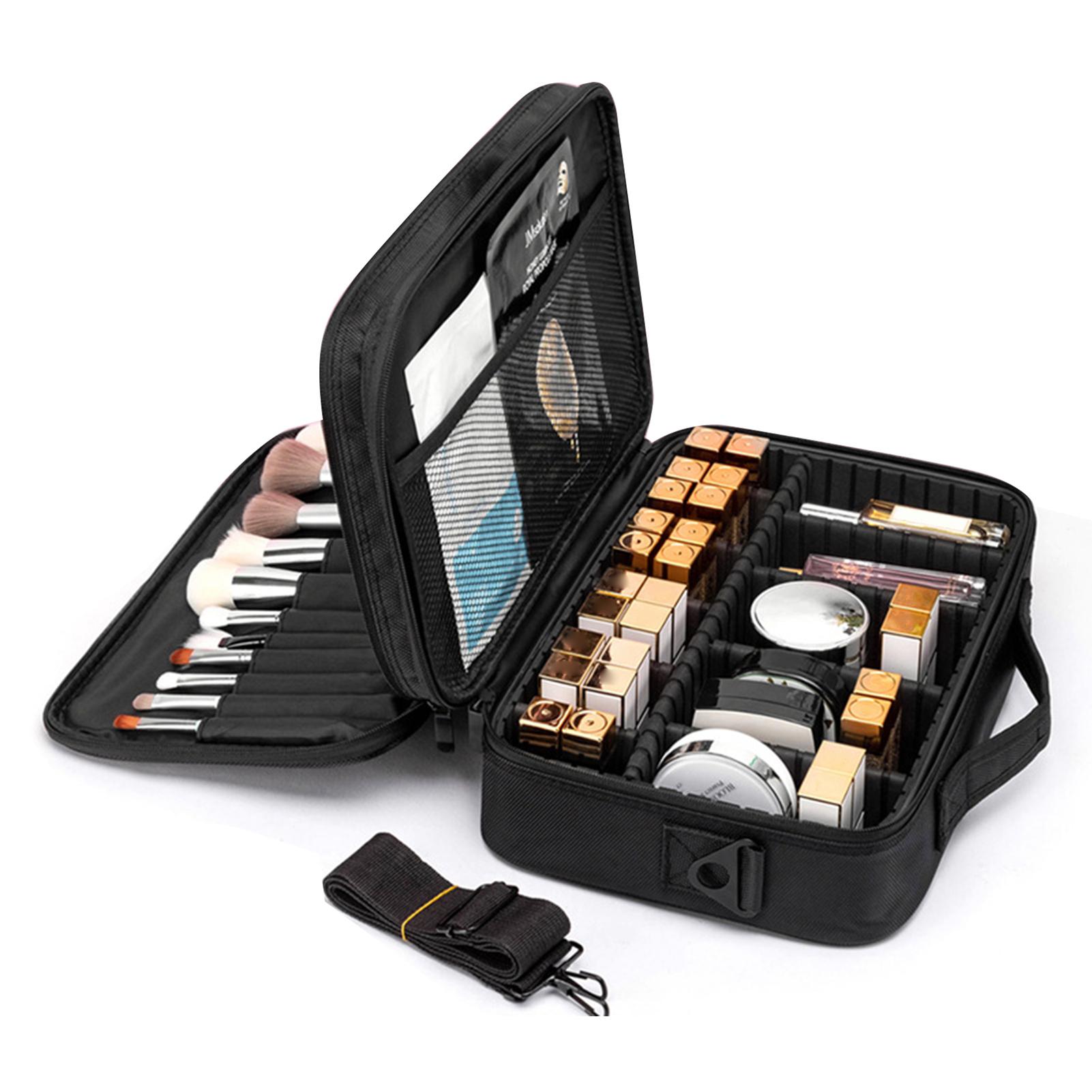 Large-capacity makeup bag professional embroidery tool box buty nail handheld portable storage bag tool box bag
