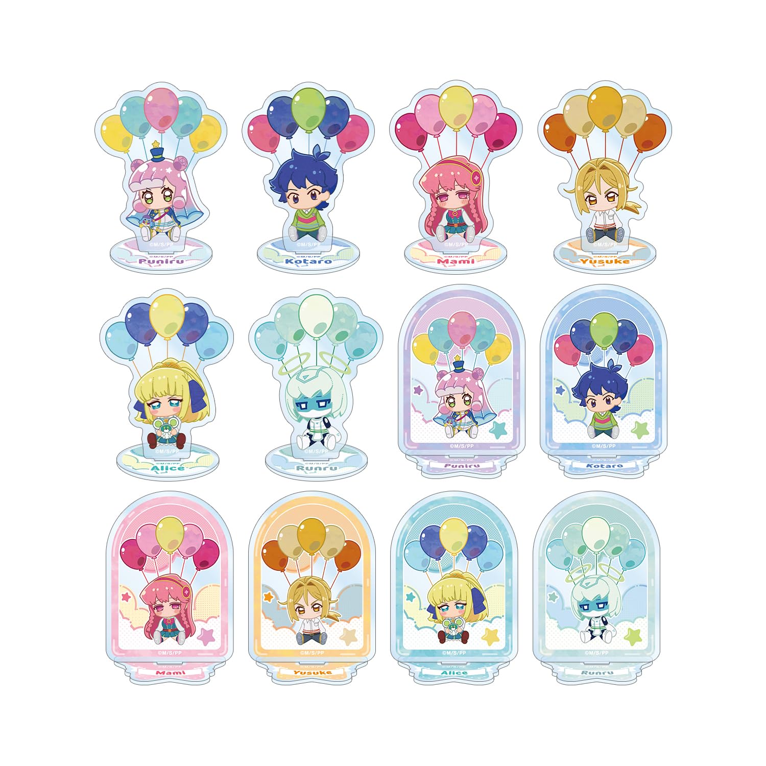 

TV Anime is a Cute Trading POPOON Acrylic Stands Box of 12 Puniru Slime