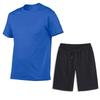 Herren Sommer Sport Freizeit Set: T-Shirt & Shorts für Fitness & Laufen