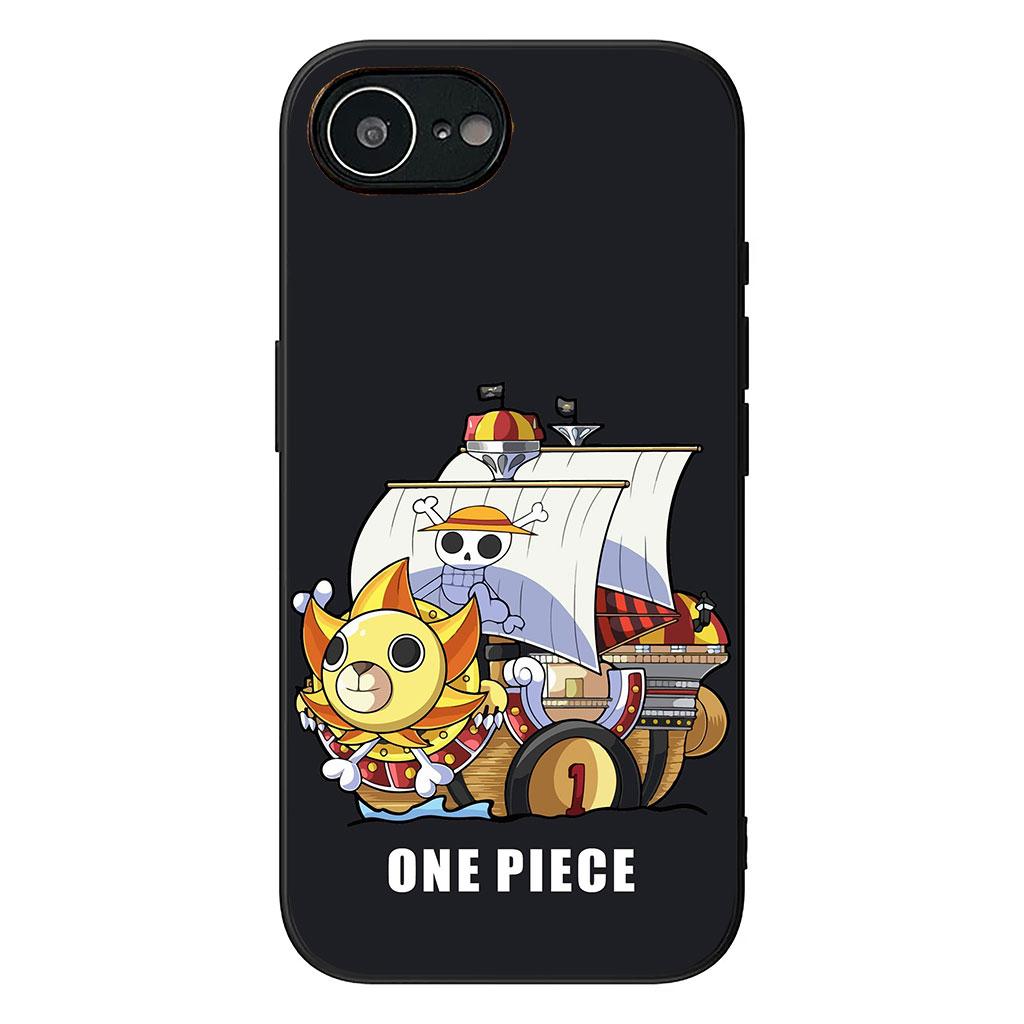 

Cover for Apple iPhone 16 15 14 Plus 13 12 Mini 17 Pro Max + ProMax 16E Air Phone Case Thousand Sunny One Pieces Luffy iPhone 12