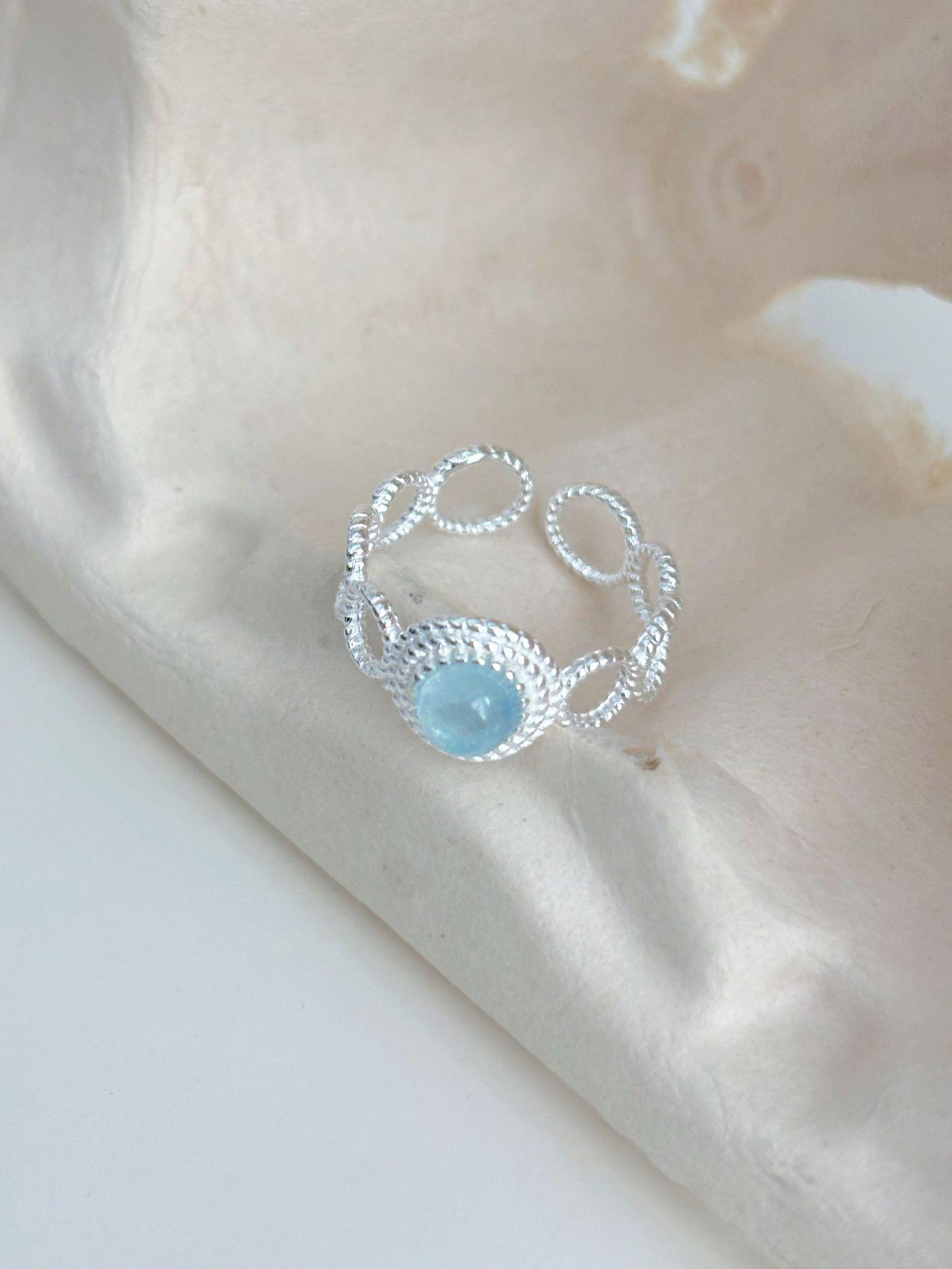 

Круглое полое кольцо-открывашка из смолы, кольцо на указательный палец в корейском стиле, универсальная нишевая бижутерия класса люкс для женщин