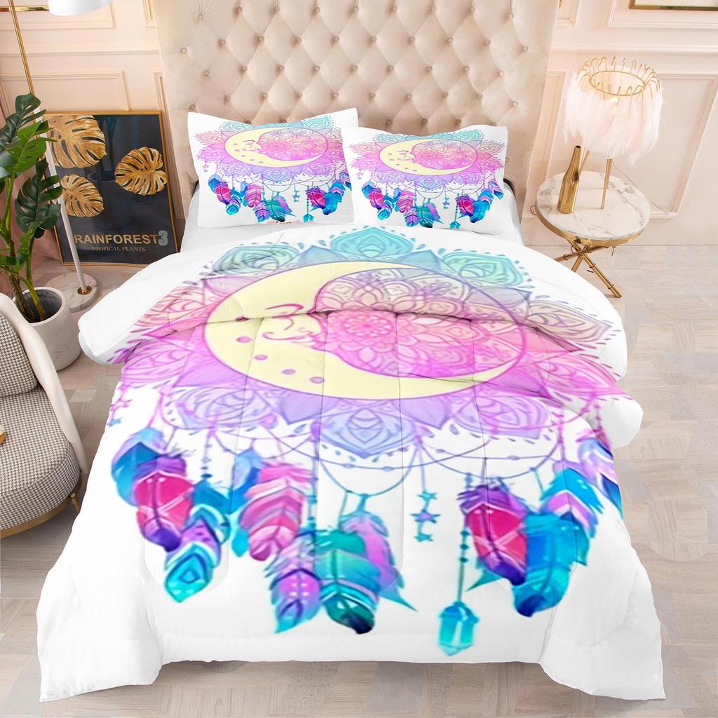 Dream Catcher Bedding Set Luxury Soft Bed Linen For Kids Adults 3D Printed Home Decor Single Double Twin Bohemia Duvet Cover Set