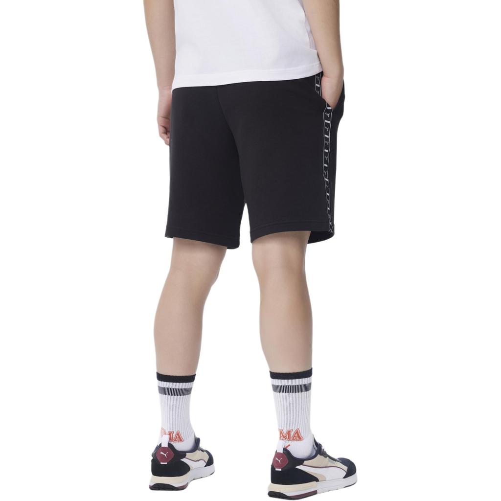 Puma Logo Design Breathable Lightweight Comfortable Three-Quarter Pants Casual Shorts Men shorts Black 687684-01