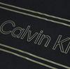 Calvin Klein Crew Neck Short Sleeve Khaki with Size M [Calvin Klein] Men's T-Shirt, Logo, Black, [Used]