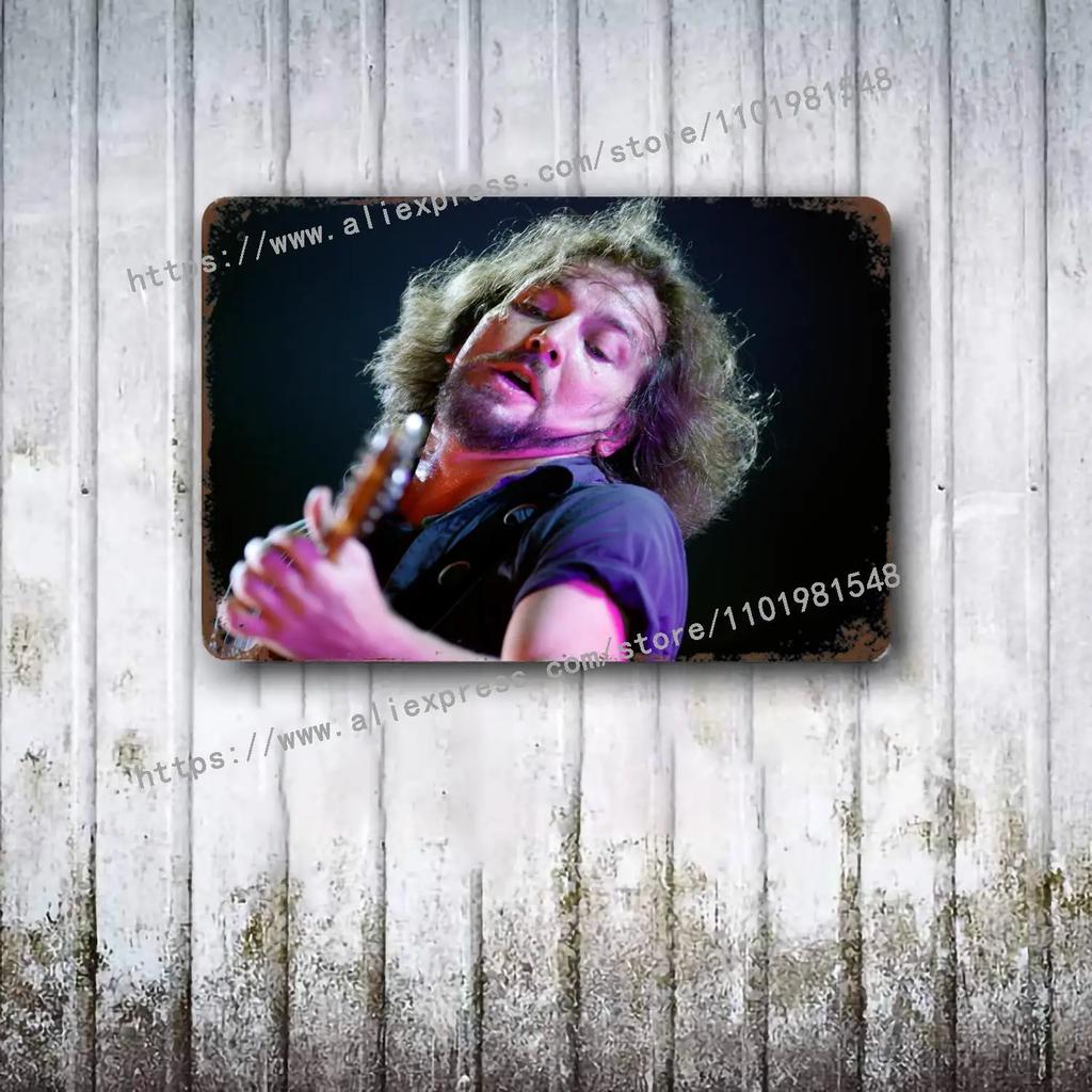 Pearl Jam Band metal Decor Poster Vintage Tin Sign Metal Sign Decorative Plaque for Pub Bar Man Cave Club Wall Decoration
