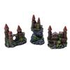  Aquarium Decoration Antique Resin Castle Providing Fish Shelters Hiding Spots
