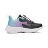 Li Ning Kids Ling Yue 3.0 V3 Synthetic Leather Comfortable Durable Low-Top Casual Shoes Kids sneaker Purple Black Blue YKNT128-2
