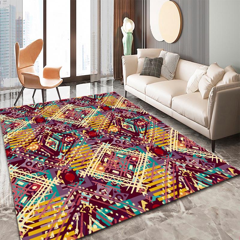 Persian Carpet Living Room Bohemian Retro Style Large Size Carpets Home Decoration Sofa Coffee Table Floor Mats Bedroom Rug