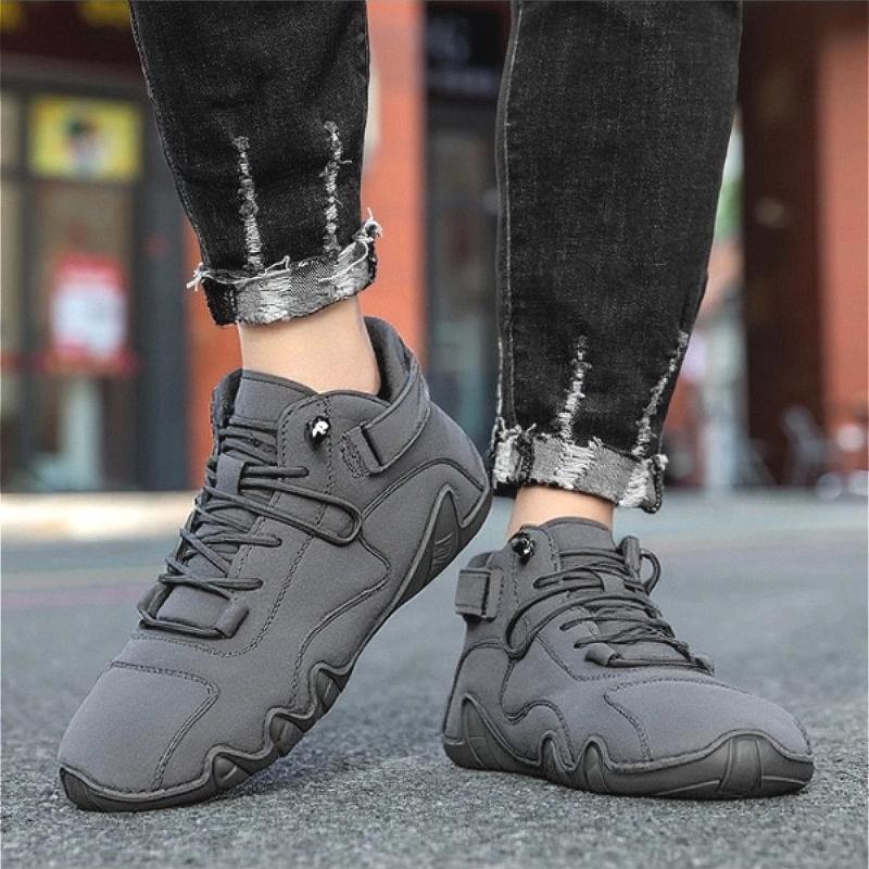 Men's Walking Shoes High Quality Design Soft Comfortable Stitching Flat Shoes for Street Fashion Versatile Walking Travel Shoes