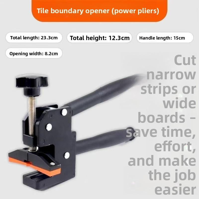 Multifunctional Tile Opener Tile Breaking Pliers for Glass Ceramic Slate Floor Tile Cutter