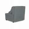 Fold-out Armchair Sleeping Function KIMO Bedding Container Family Furniture Grey