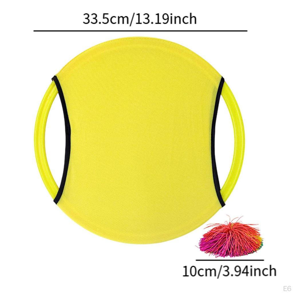 Bouncy Paddle Ball Set, Toss And Catch Activity for Children At The Beach