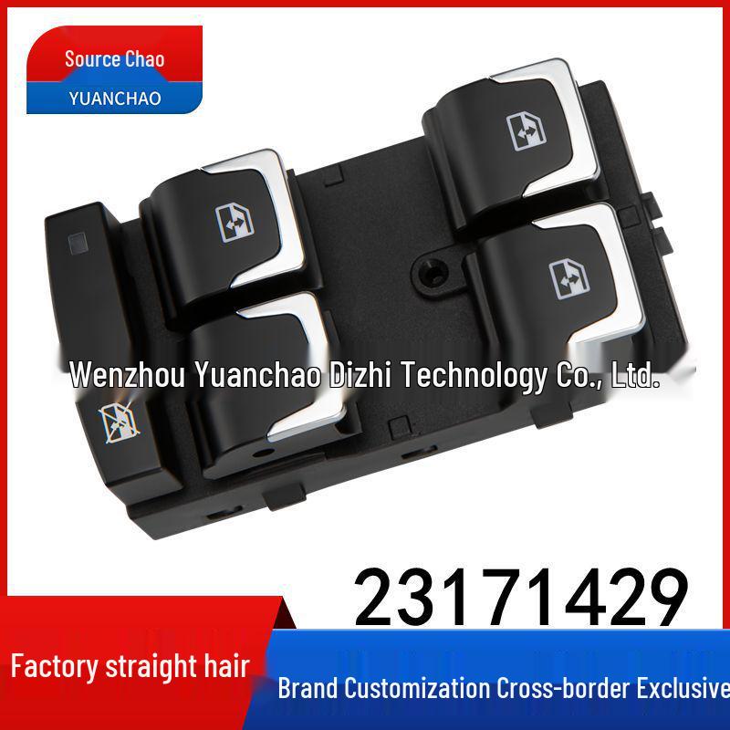 Cadillac CT6 Electric Window Control Button for Main Window Lifter (Part 23171429) Electric