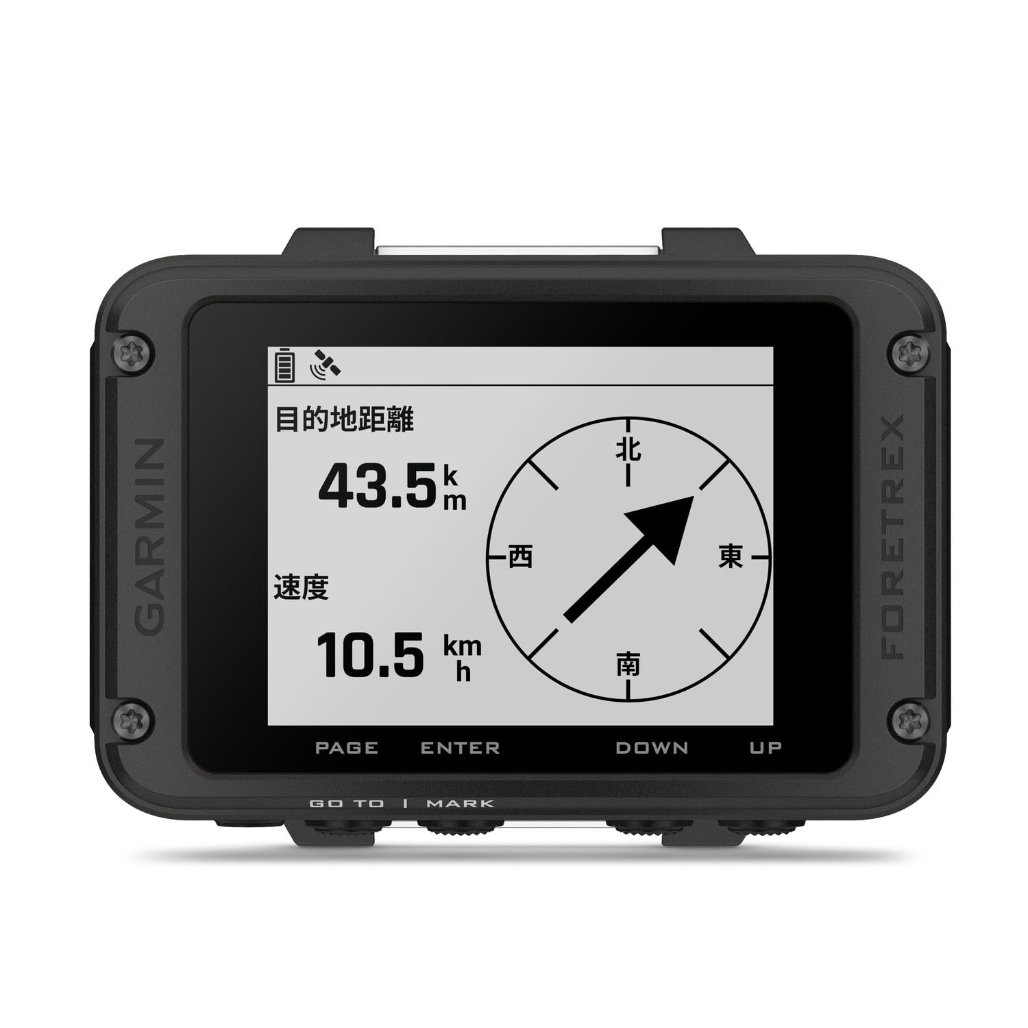 

Браслет Garmin Foretrex 801 GPS-навігатор Mountain Vision Game Японське скелелазіння/Біг по стежці/Довговічність/Нічні окуляри/Виживання [Оригінальний продукт] чорний