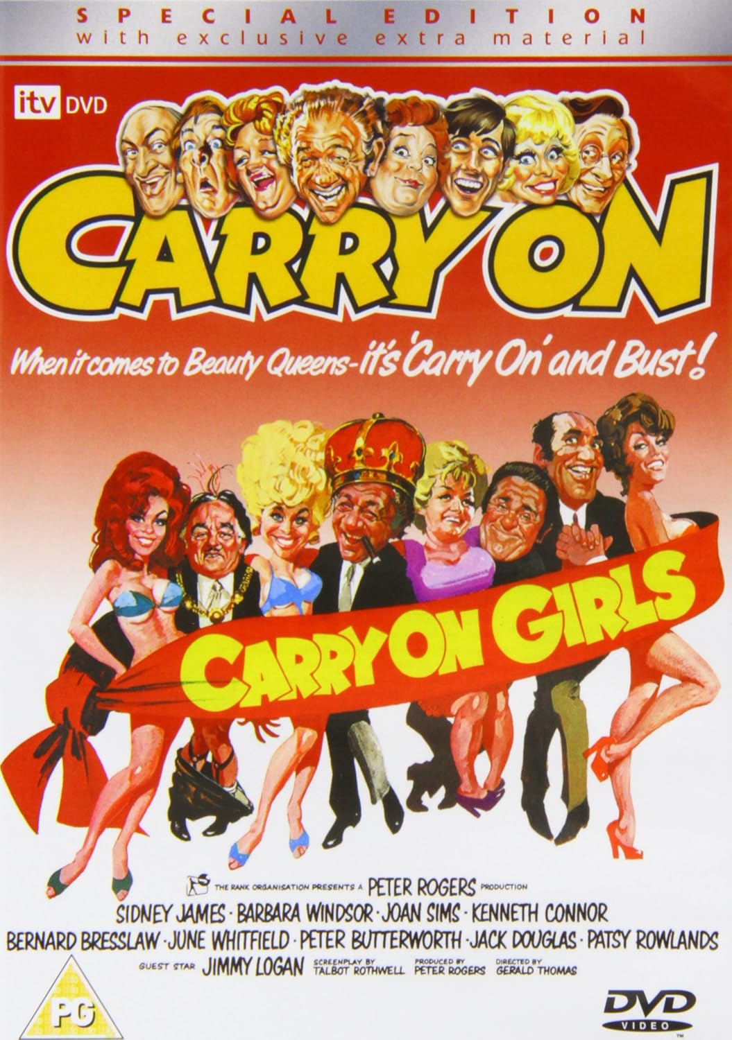 DVD DVD Carry on Girls 3711503813 UK Movies DVD Used