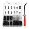 BMW-Compatible 350PCS Nylon Rivets for Car Body Panels & Interior Fasteners