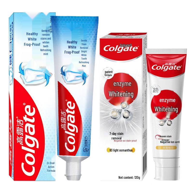 Colgate Whitening Anti-Cavity Toothpaste Family Pack